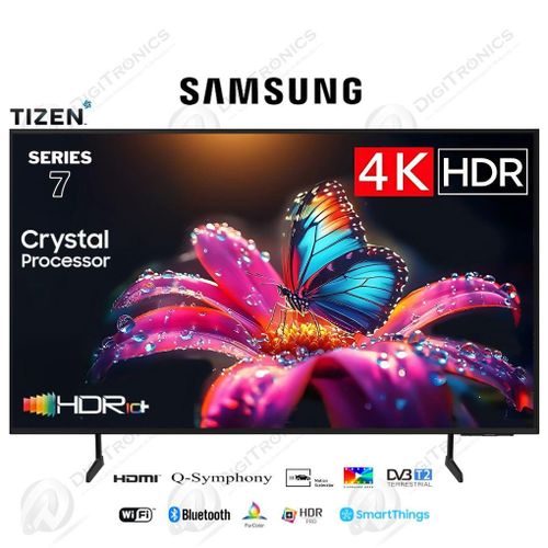 Samsung 60 Smart Tv Crystal UHD 4K Système Tizen HDR10+, Mode Filmmaker, 60DU7175 L&rsquo;Europe
 Fiche Technique et Prix au Maroc