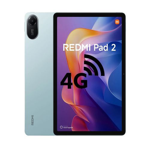 XIAOMI Redmi Pad 2 4G –  4GB + 128GB Mint Green
 Fiche Technique et Prix au Maroc