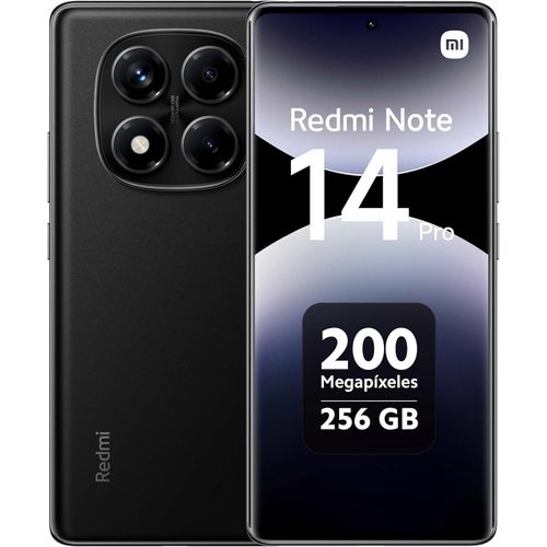 XIAOMI Redmi Note 14 PRO Amoled 120Hz 6,67 (8Go, 256 Go) Dimensity 7300-Ultra -5500mAh- 200 MP/32 MP- Noir
 Fiche Technique et Prix au Maroc