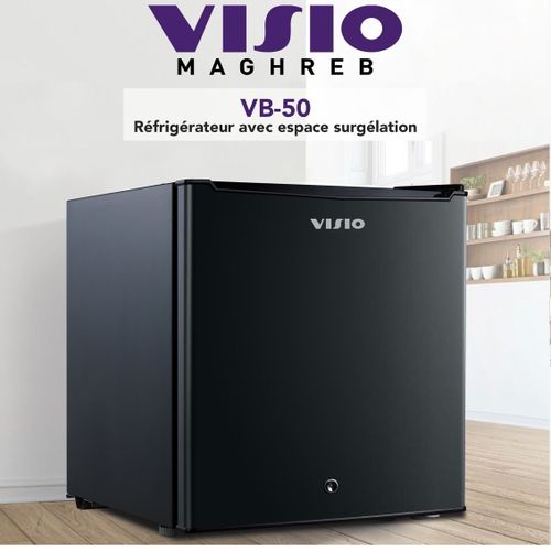Visio Mini Réfrigérateur et Mini Bar avec Verrouillage de sécurité – 47L – Statique
 Fiche Technique et Prix au Maroc