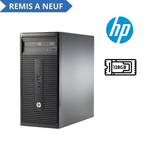 Hp Prodesk 280 G1 MT Intel Core i5-4590s I 8Gb Ram I 128GB SSD I Remis à Neuf
 Fiche Technique et Prix au Maroc