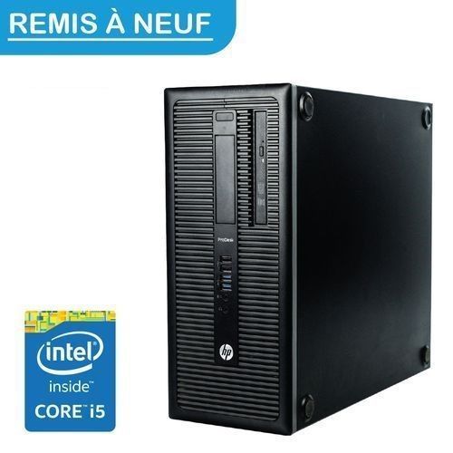 Hp PRODESK 600 G1 Tour  i5 – 4590 3.30Ghz – 8Go – 500Go -WIN 10Pro Remis A Neuf
 Fiche Technique et Prix au Maroc