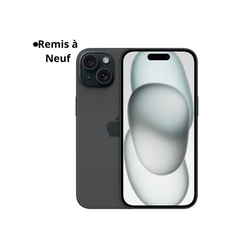 Apple iPhone 15 – 6.1&Prime; –  8GB – 256GB – Noir  – Remis à Neuf
 Fiche Technique et Prix au Maroc
