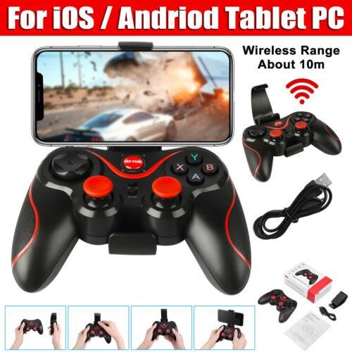 Manette sans fil Bluetooth 3 en 1 pour téléphone contrôleur de jeu gaming pour iOS / Android / PC / PS3 / PS4 avec support téléphone
 Fiche Technique et Prix au Maroc