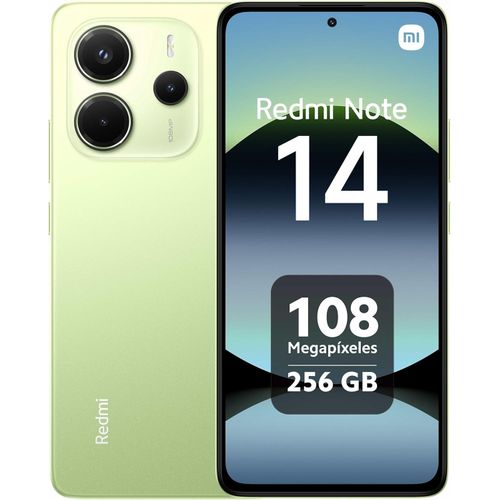 XIAOMI Redmi Note 14  Amoled 120Hz 6,67 (8Go, 256Go) MediaTek Helio G99-Ultra – 108MP/20 MP- Vert
 Fiche Technique et Prix au Maroc