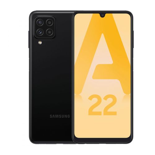Samsung Galaxy A22 – 6.4&Prime; – 6 GB + 128 GB – Noir
 Fiche Technique et Prix au Maroc