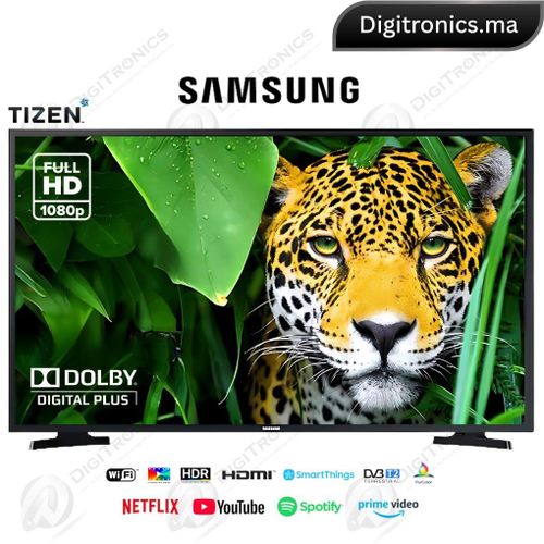 Samsung 43 Smart tv LED Full HD avec HDR et PurColor, télécommande Unique, 43T5300 
 Fiche Technique et Prix au Maroc