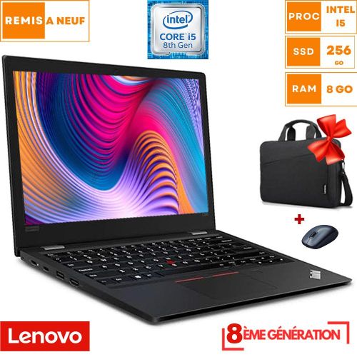 Lenovo 14'' - ThinkPad L390 - 8Go Ram  - 256 SSD - Windows - Noir - Clavier Azerty
 Fiche Technique et Prix au Maroc