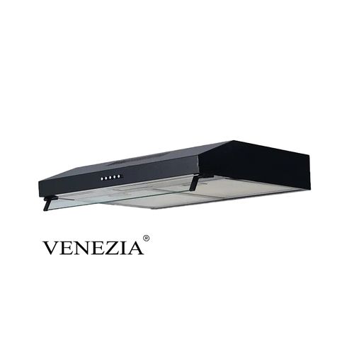 Venezia Hotte casquette Noir - un moteur- deux filtres - Made in Turcy
 Fiche Technique et Prix au Maroc