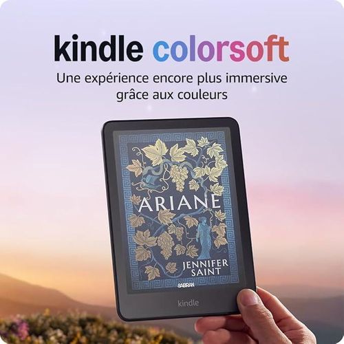 Kindle Nouveauté 2025 Colorsoft (16 Go) liseuse avec écran couleur et éclairage chaud réglable (EXCLUSIVE AU MAROC)
 Fiche Technique et Prix au Maroc