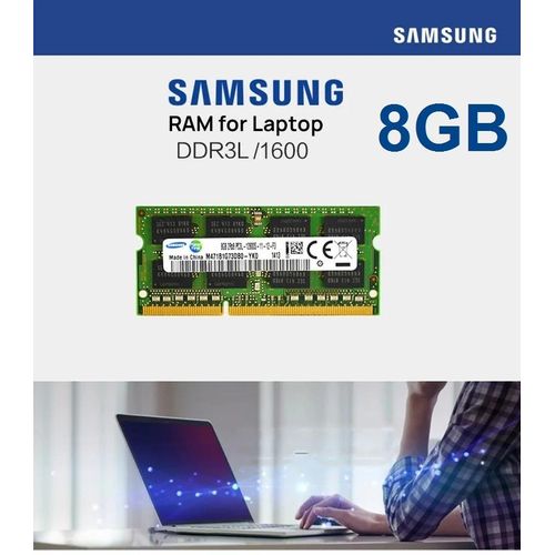 Samsung Ram 8GB DDR3L 1600MHz pour Pc Portable
 Fiche Technique et Prix au Maroc