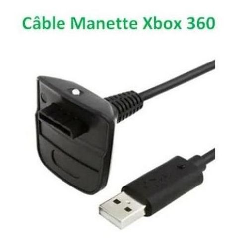 Câble USB pour Manette Xbox 360 , Chargeur Manette Xbox
 Fiche Technique et Prix au Maroc