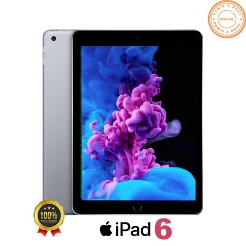 Apple Tabltte iPad 6EME GENERATION - Wi-Fi  - ROM 32 Go  - RAM 4Go (remis à neuf)/
 Fiche Technique et Prix au Maroc