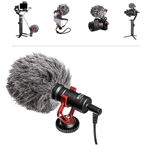 Boya By-mm1 Microphone À Condensateur Cardioïde Pour Appareil Photo Reflex Numérique
 Fiche Technique et Prix au Maroc