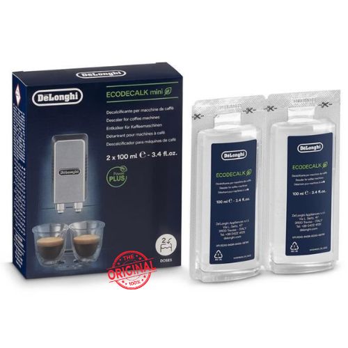De'Longhi Détartrant pour machine a café EcoDecalk, Écologique, 2x100 ml
 Fiche Technique et Prix au Maroc