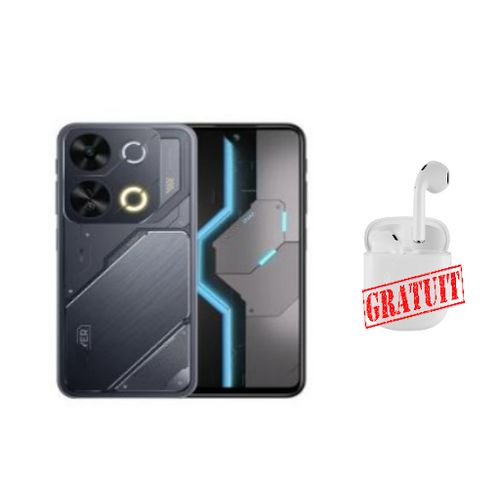 Itel P65 - Double SIM Cyber Noir - 4 Go RAM - 128 Go ROM - 4G + BUDS Néo gratuit
 Fiche Technique et Prix au Maroc