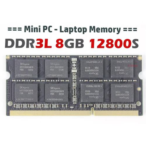SK Hynix RAM 8 Go de Memoire DDR3 PC3L-12800S Pour PC Portable
 Fiche Technique et Prix au Maroc
