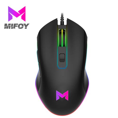 mifoy GM100 Souris de jeu gamer PRO RGB Capteur Optique 1200 à 3200 DPI LED 6 boutons
 Fiche Technique et Prix au Maroc