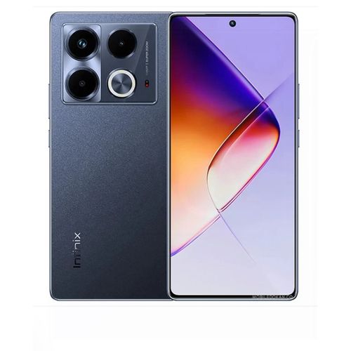 Infinix Note 40 – 6.7" – 8+8 Go RAM – 256 Go ROM – 108 MP / 32 MP – Helio G99 – Noir
 Fiche Technique et Prix au Maroc