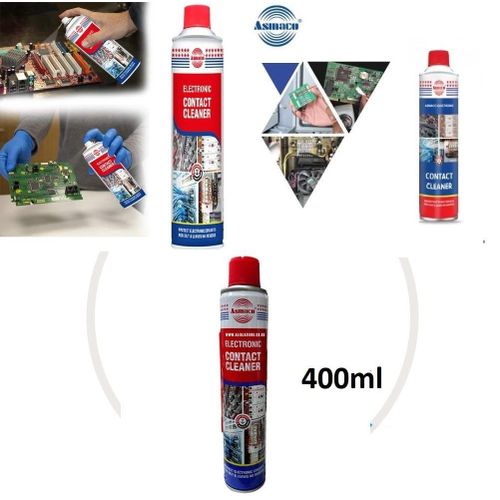 Asmaco Cleaner véritable vaporisateur 400 ml Degressant et nettoyant Contact Electronique
 Fiche Technique et Prix au Maroc