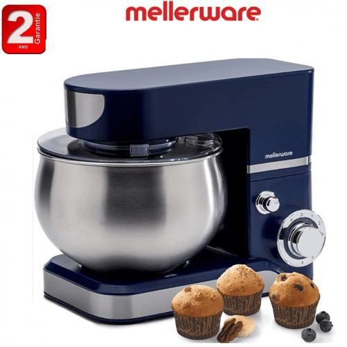 Mellerware Robot Pétrin BLEU 1000W – 6 vitesses + Bol en inox 5L - 2 Ans de garantie
 Fiche Technique et Prix au Maroc