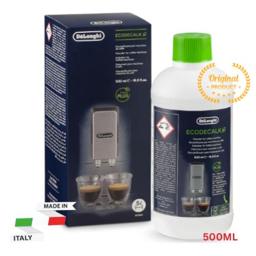 De'Longhi Détartrant pour machine a café EcoDecalk DLSC500, Écologique, 500mL
 Fiche Technique et Prix au Maroc