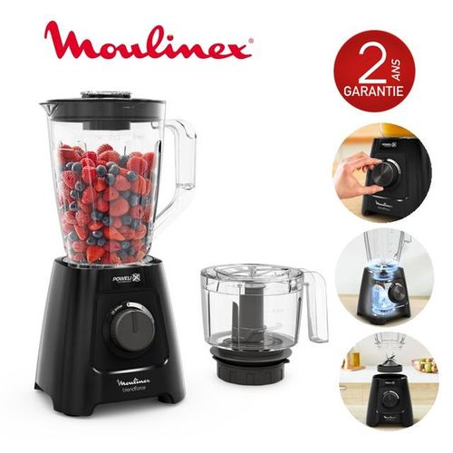 Moulinex Blendforce +chopper XL 600W Noir LM42X8M2 
 Fiche Technique et Prix au Maroc