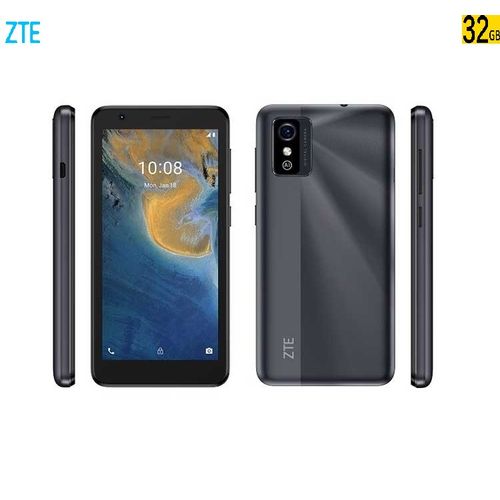 ZTE Smartphone 5" Gsm blade L9 3G+-Dual SIM-inch -8MP- 32GB + 1 GB--Grey
 Fiche Technique et Prix au Maroc