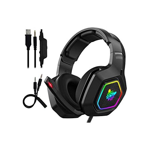 Onikuma K19 Casque de jeu LED pour PS4 / Switch / XBOX One / PC
 Fiche Technique et Prix au Maroc