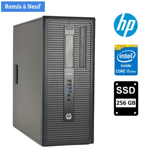 Hp ProDesk 600 G1 Tour i5-4590 3.3Ghz - 8Go Ram - 256Go SSD - Remis A Neuf
 Fiche Technique et Prix au Maroc