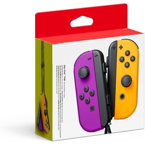 Manette compatible Pour Nintendo Switch Joy-Con Violet et Orange
 Fiche Technique et Prix au Maroc