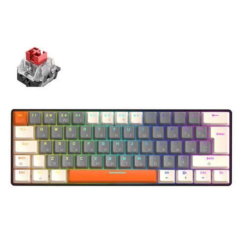 ZIYOU LANG T60 Clavier De Jeu Mecanique Dual Color Red Switch
 Fiche Technique et Prix au Maroc