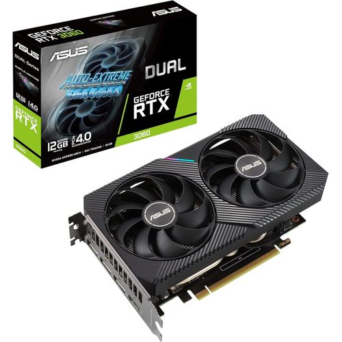 Asus GeForce RTX 3060 Dual OC V2 12GB GDDR6 - Carte Graphique Gaming PCIe 4.0 Ray Tracing
 Fiche Technique et Prix au Maroc