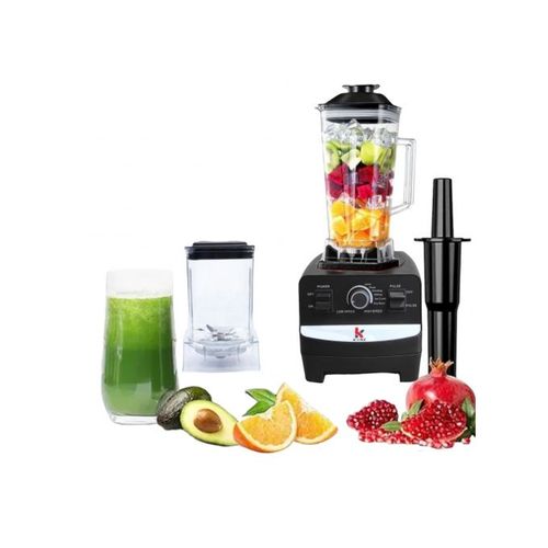 Kenz Blender, Robot 1500W, 2 Bols plastique incassable – Noir
 Fiche Technique et Prix au Maroc