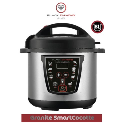 Black Diamond Autocuiseur GRANITE SmartCocotte 8L
 Fiche Technique et Prix au Maroc