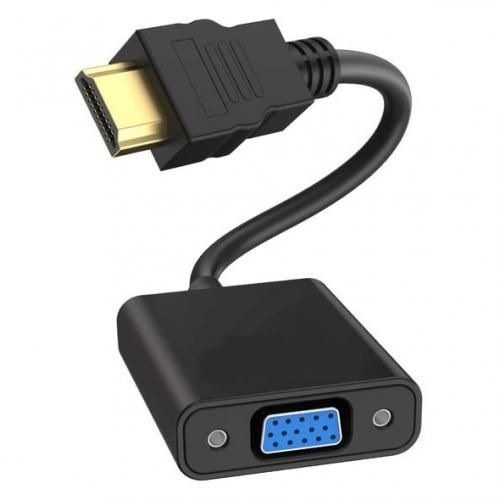 Adaptateur HDMI vers VGA 1080P, Convertisseur HDMI Mâle à VGA
 Fiche Technique et Prix au Maroc