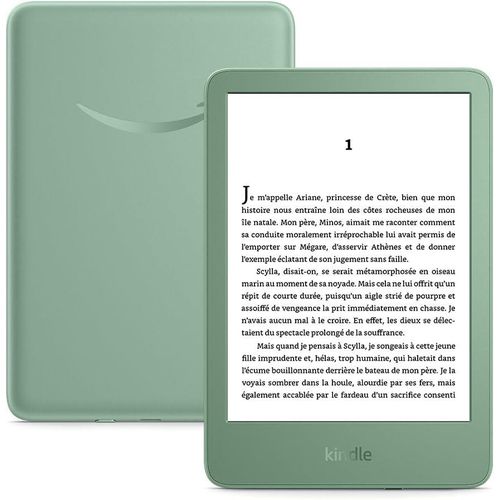 Kindle  11 ème génération liseuse 16 go couleur matcha green vert 
 Fiche Technique et Prix au Maroc