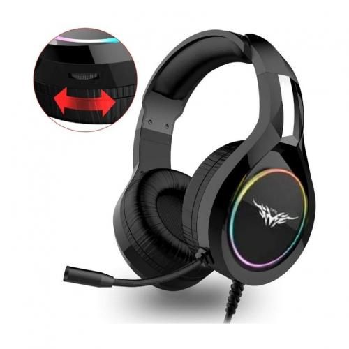 Dml CASQUE DL-GH2232D RGB Gaming Headset FOR PC
 Fiche Technique et Prix au Maroc