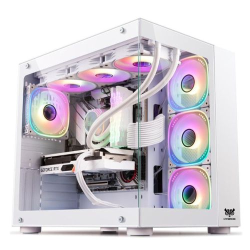 HYBROK BOITIER TITAN EVO 7 FANS ARGB BLANC
 Fiche Technique et Prix au Maroc