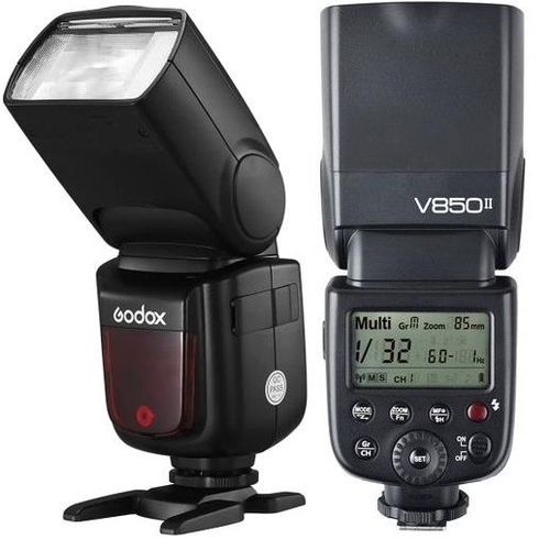 VING Flash Puissant V850II GN60 Batterie 2000mAh 2.4GHz 1/8000s 360°
 Fiche Technique et Prix au Maroc