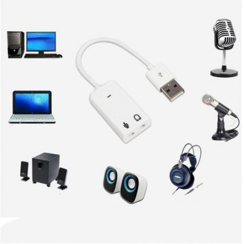 carte son externe 7.1 USB 2.0, adaptateur Audio  pour ordinateur portable
 Fiche Technique et Prix au Maroc