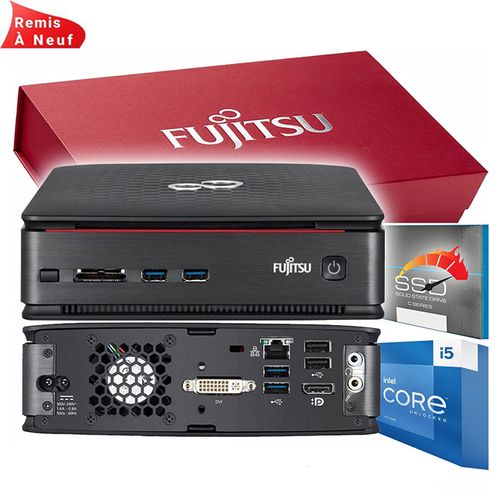 Fujitsu Siemens Esprimo Q920 Micro Tiny - Core I5-4570T - RAM 8GO , HDD 500GO ( Remis à Neuf )
 Fiche Technique et Prix au Maroc