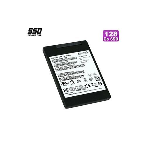 Sandisk X300s SD7SB3Q SSD 128Go (2,5") SATA III 6Gbps
 Fiche Technique et Prix au Maroc