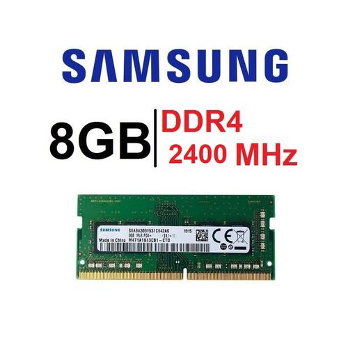 Samsung RAM PC Portable 8GB PC4 2400T Pour Ordinateur Portable Mémoire Vive RAM
 Fiche Technique et Prix au Maroc