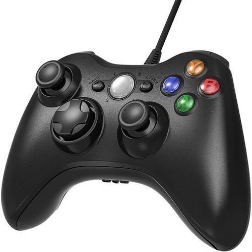 Mannette Fillaire Usb Adaptable Compatible  Xbox360 // Convient Windows PC Ordinateur
 Fiche Technique et Prix au Maroc