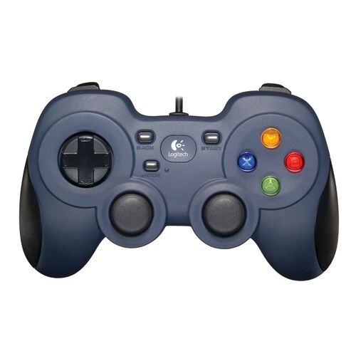 Logitech F310 Manette de Jeu Filaire, Configuration Type Console, Croix Directionnelle 4 Switchs, Prise en Main Confortable, Câble 1,8m, PC - Bleu/Gris
 Fiche Technique et Prix au Maroc