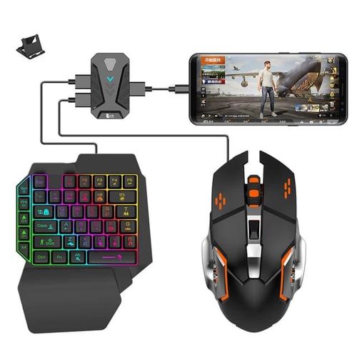 Contrôleur de jeu mobile PUBG, connexion filaire, Plug and Play, manette de jeu 
 Fiche Technique et Prix au Maroc