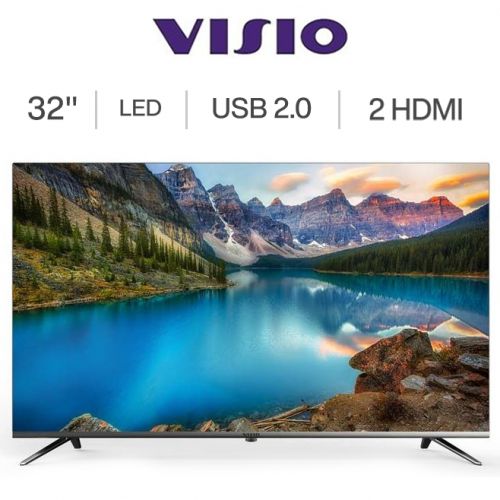Visio 32" TV HD LED - Récepteur intégré + TNT - Garantie - Noir
 Fiche Technique et Prix au Maroc