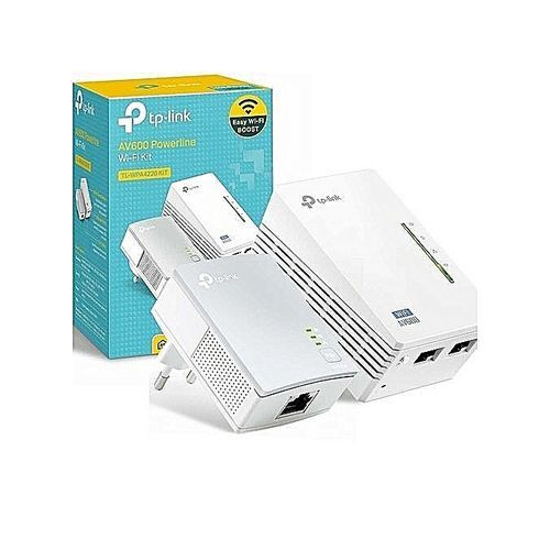 TP-Link Kit de démarrage Extenseur CPL TL-WPA4220 KIT AV600 Powerline 300 Mbits
 Fiche Technique et Prix au Maroc