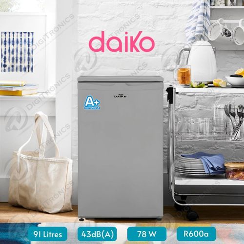 Daiko Mini Réfrigérateur 91L Silencieux - 78 W - A+ Économie d'énergie FMD-1665K
 Fiche Technique et Prix au Maroc